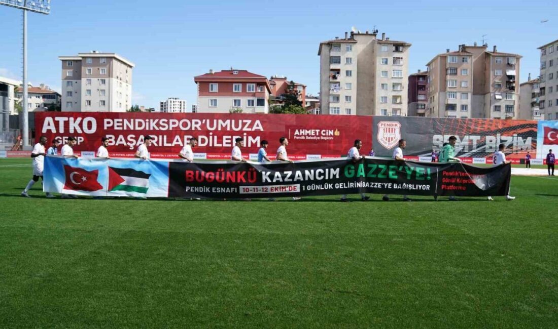 Pendikspor futbolcuları, Adana Demirspor ile oynadıkları karşılaşma öncesinde "Bugünkü Kazancım