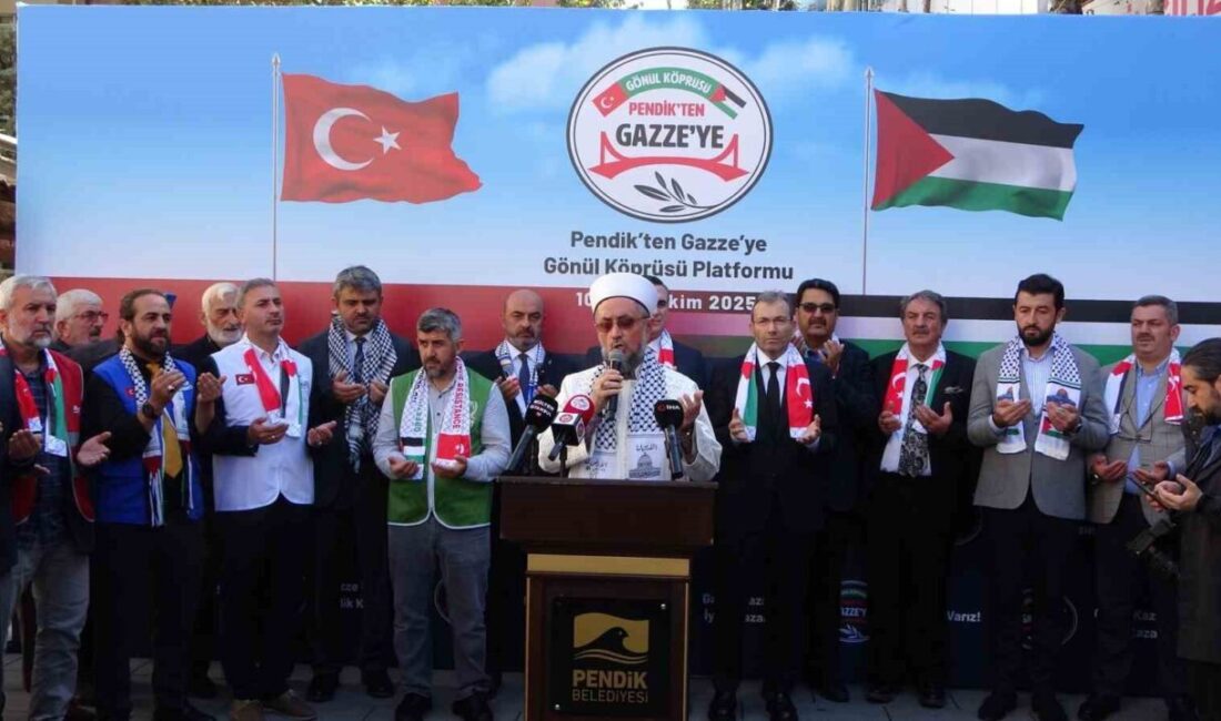 Pendik Belediyesi, "Pendik’ten Gazze’ye Gönül Köprüsü" kampanyasıyla Gazze'ye yardım topluyor.