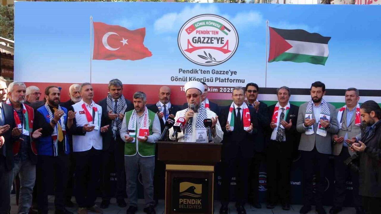Pendik Belediyesi, "Pendik’ten Gazze’ye Gönül Köprüsü" kampanyasıyla Gazze'ye yardım topluyor.