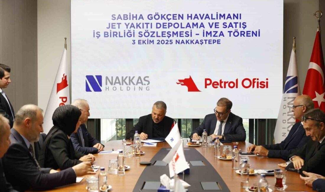 Petrol Ofisi Grubu ve Nakkaş Holding, Sabiha Gökçen Havalimanı'nda jet