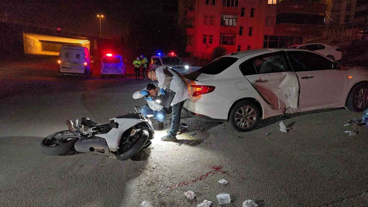 Karabük’te 100. Yıl Mahallesi'nde polis "dur" ihtarına uymayan motosiklet sürücüsü