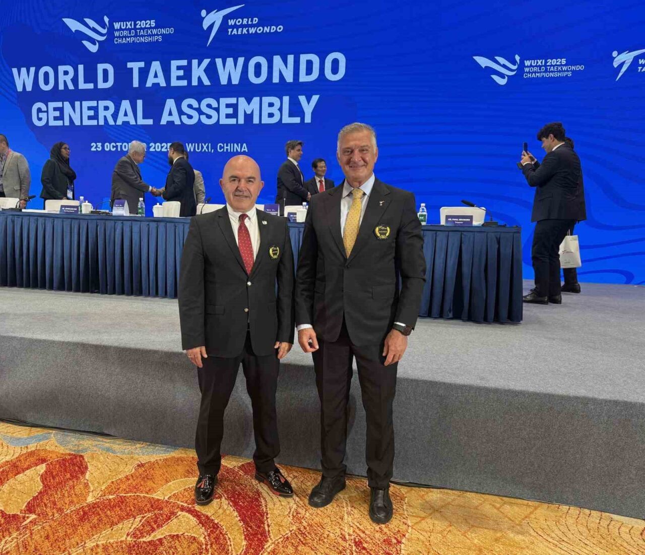 Dünya Taekwondo Federasyonu (WT) seçimleri Wuxi, Çin'de yapıldı. Prof. Dr.