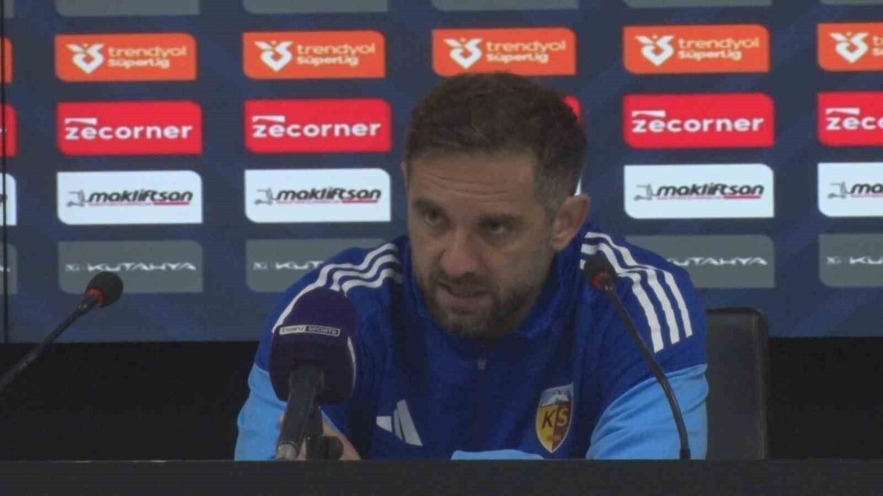Kayserispor'un teknik direktörü Radomir Dalovic, Samsunspor'a 3-1 kaybettikleri maç sonrası,
