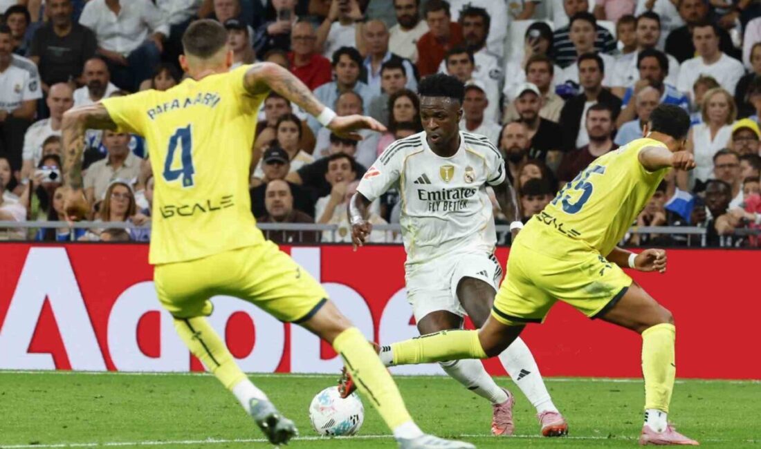 İspanya La Liga 8. haftasında Real Madrid, Villarreal'i 3-1 yenerek