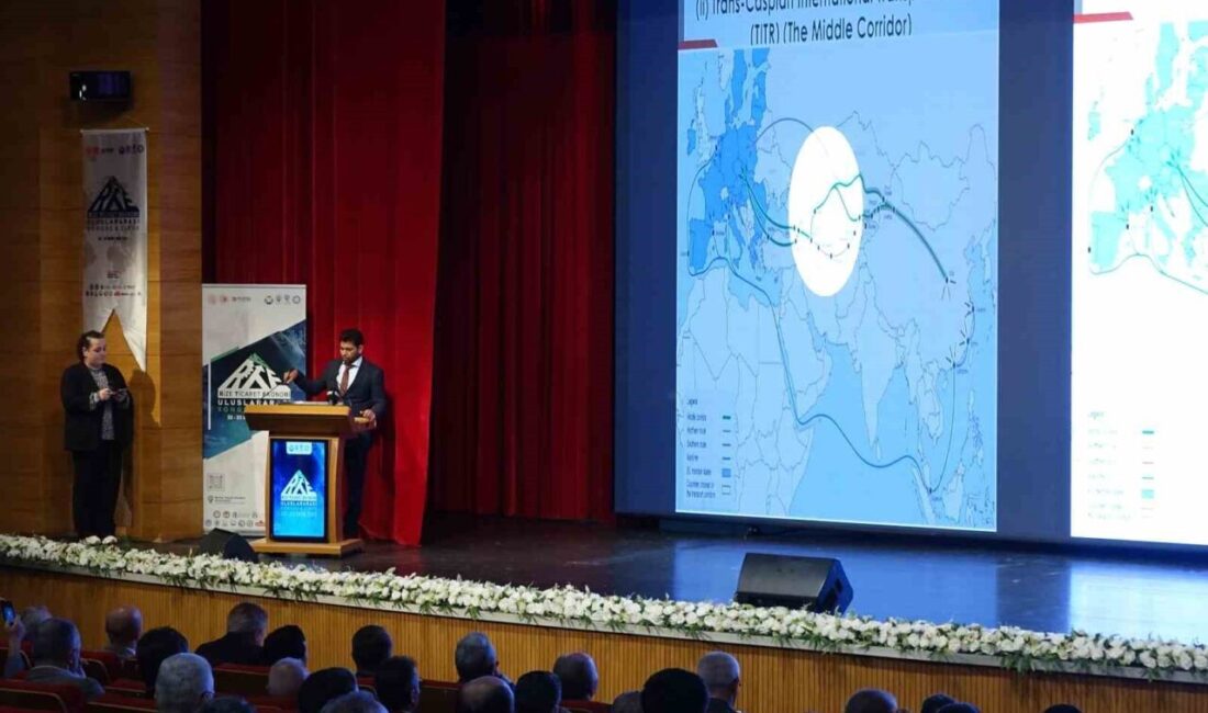 Rize'de, 22 ülkeden akademisyenlerin katıldığı Uluslararası Ticaret ve Ekonomi Kongresi