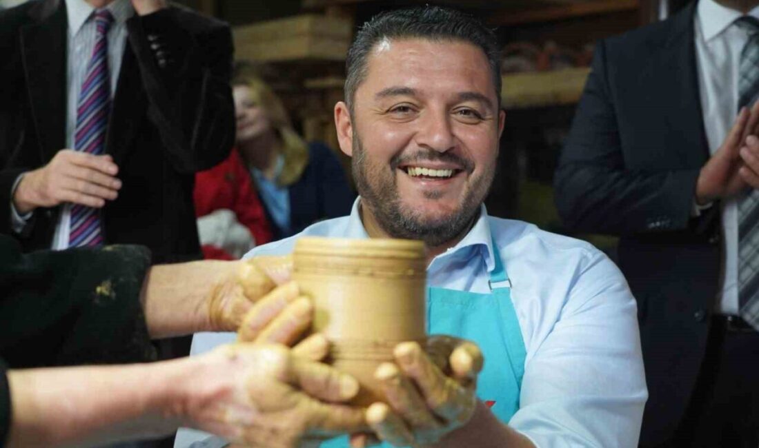 Bulgaristan Rodop Belediye Başkanı Pavel Mihaylov, Bilecik'teki ziyareti sırasında Kınık