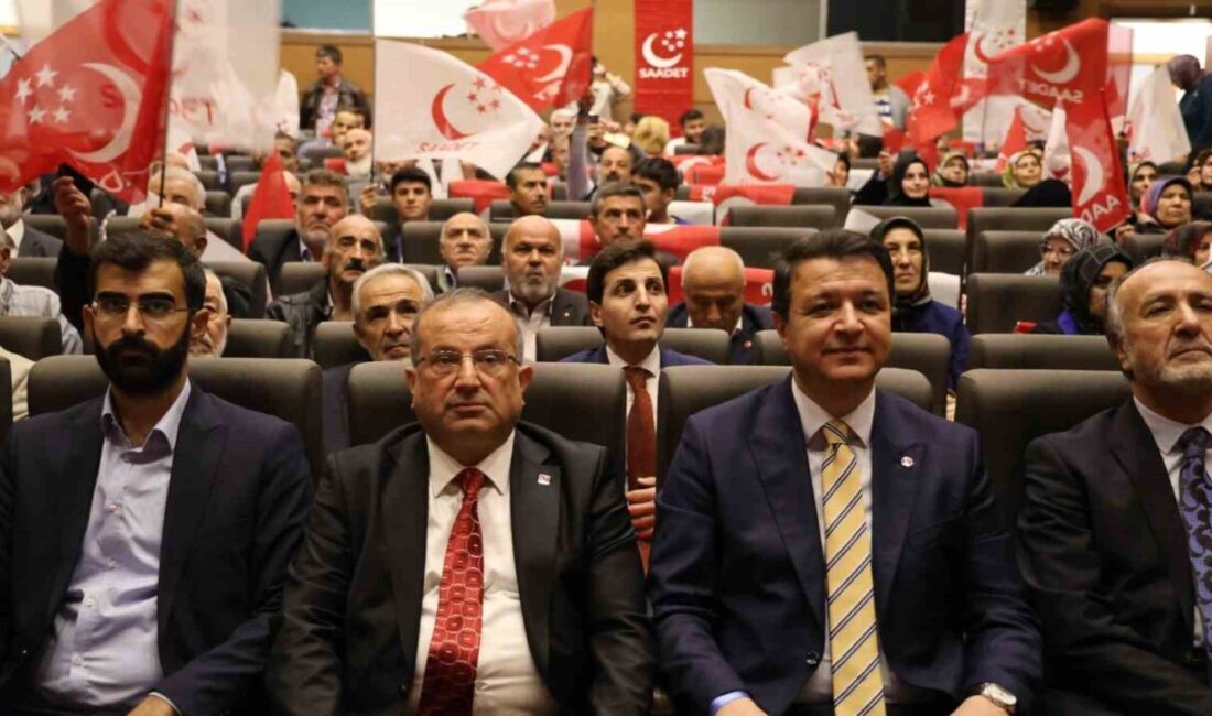 Saadet Partisi Genel Başkanı Mahmut Arıkan, Kırşehir’de düzenlenen kongrede, Gazze