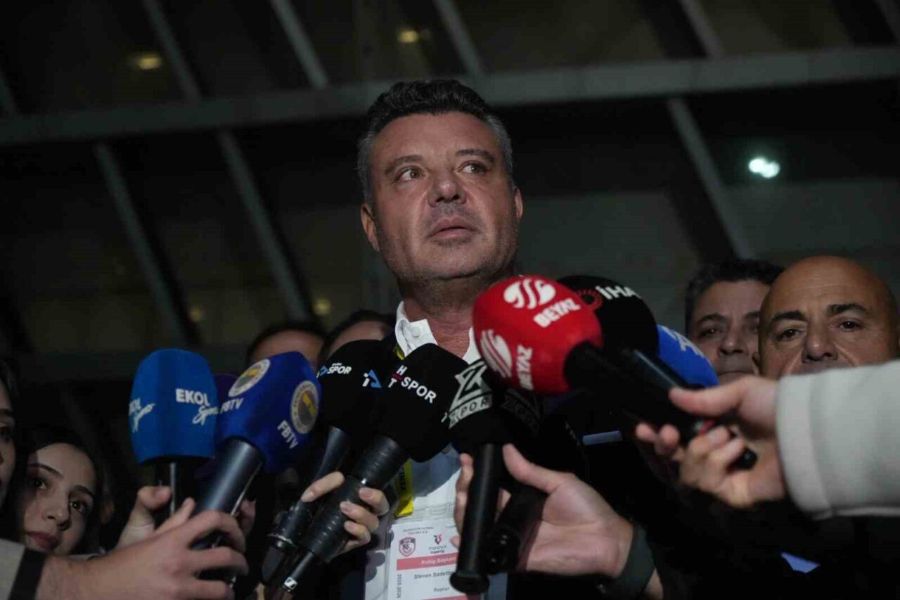 Fenerbahçe Başkanı Sadettin Saran, Gaziantep FK'ya karşı elde edilen 4-0'lık