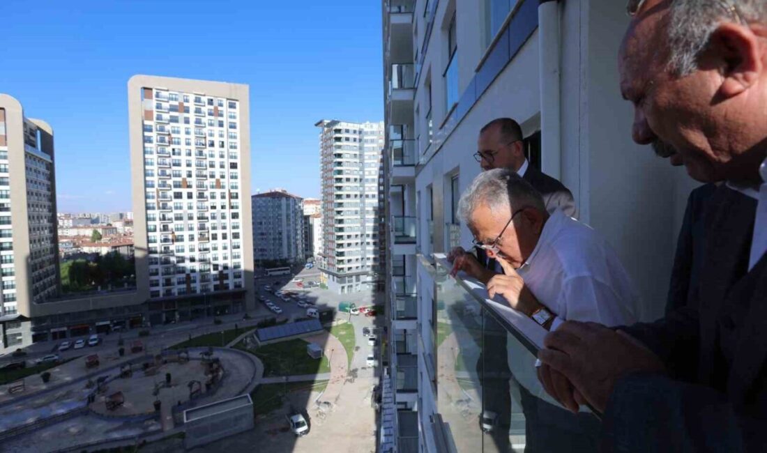Kayseri Büyükşehir Belediye Başkanı Dr. Memduh Büyükkılıç, Sahabiye Kentsel Dönüşüm