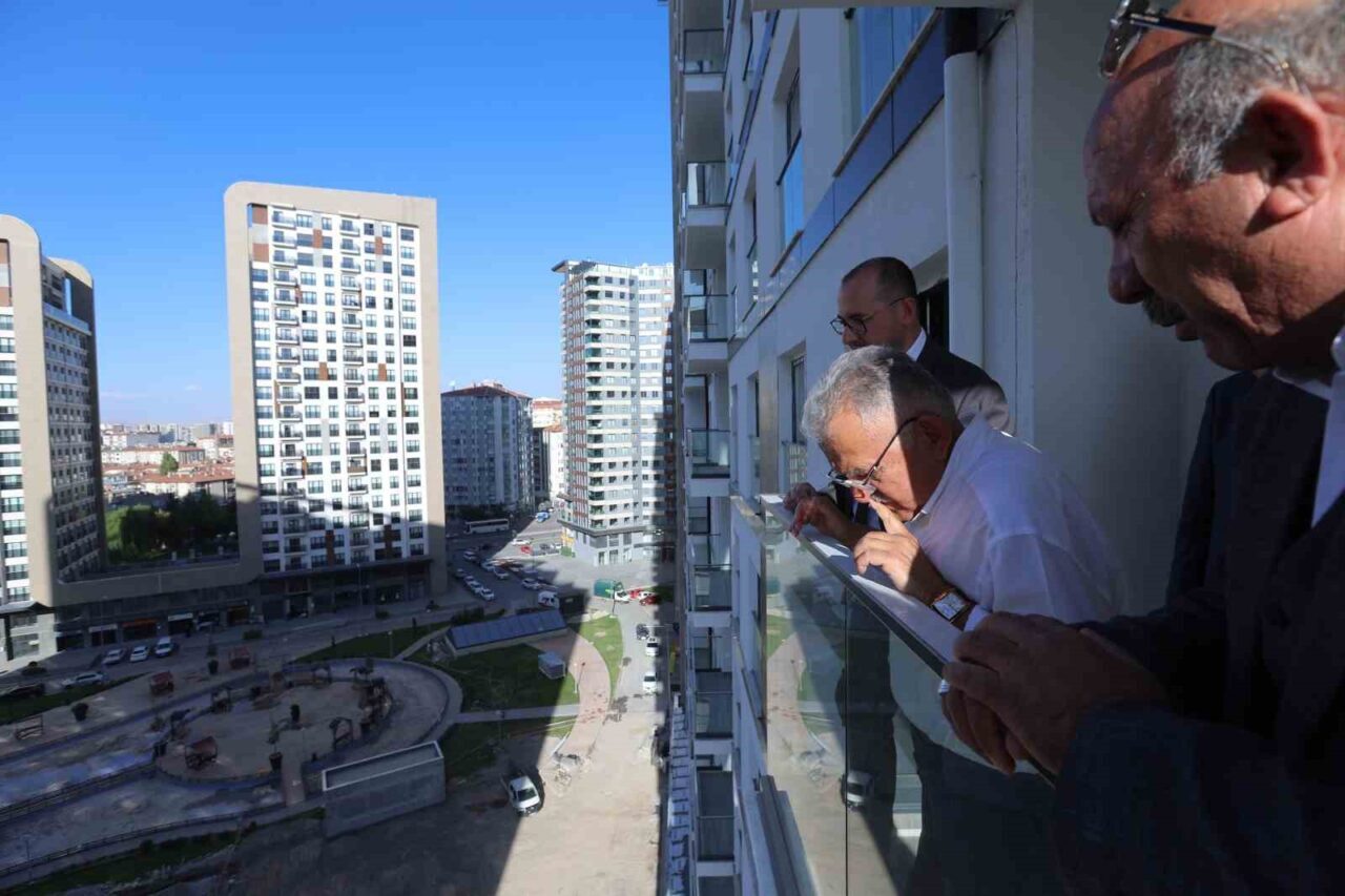 Kayseri Büyükşehir Belediye Başkanı Dr. Memduh Büyükkılıç, Sahabiye Kentsel Dönüşüm