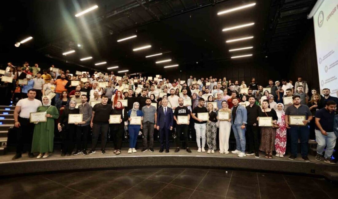 Şahinbey Belediyesi tarafından yürütülen Evlilik Okulu Projesi kapsamında 366 çift