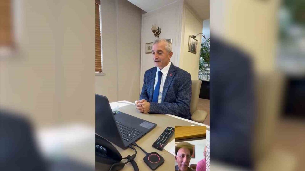 Şahinbey Belediye Başkanı Mehmet Tahmazoğlu, Gazze Belediye Başkanı Dr. Yahya