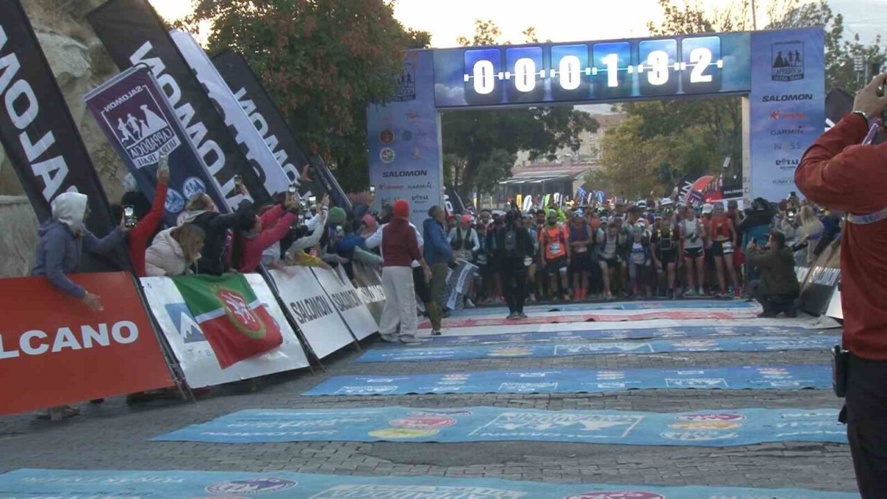 Salomon Cappadocia Ultra Trail, Kapadokya'da 79 ülkeden 2 bin 406