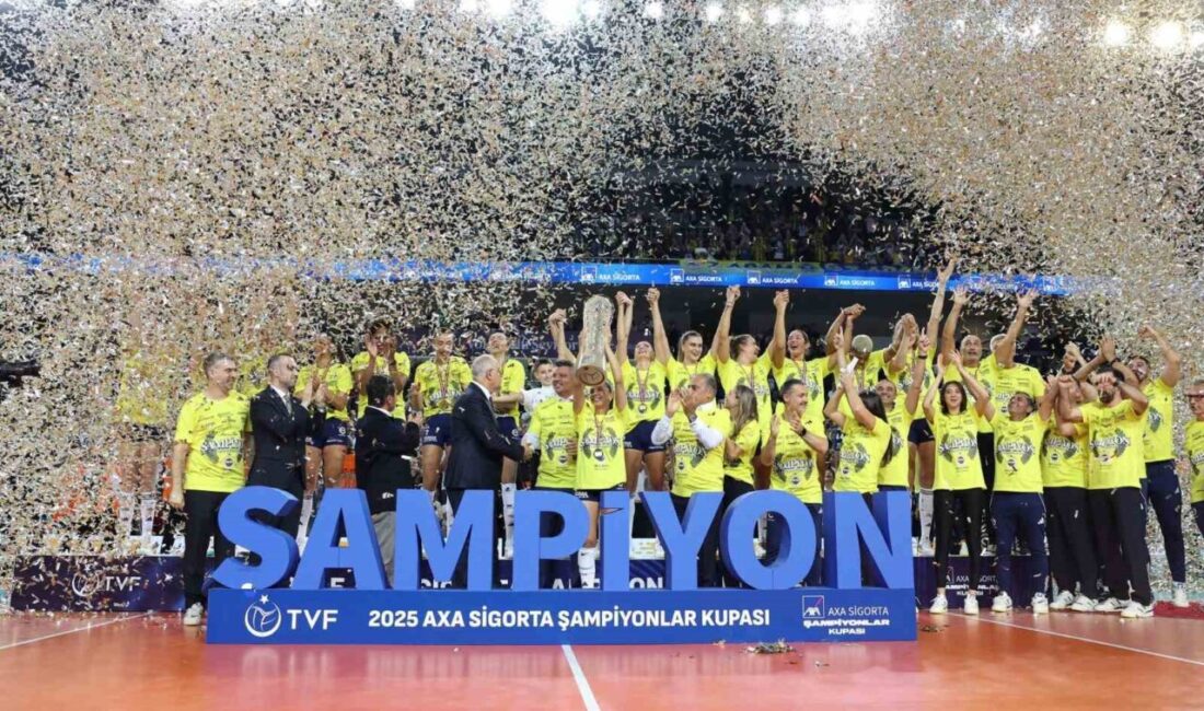 Fenerbahçe Medicana, 2025 Kadınlar AXA Sigorta Şampiyonlar Kupası finalinde geriden gelerek şampiyonluğa ulaştı. 2025 Kadınlar AXA Sigorta Şampiyonlar Kupası finalinde Fenerbahçe Medicana, 2-0