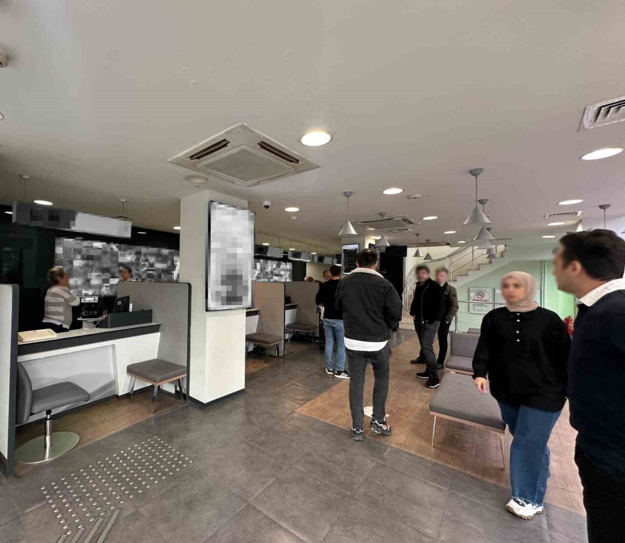 Samsun'un Çarşamba ilçesinde, K.Ö. adlı esnaf, borçları nedeniyle bir bankayı