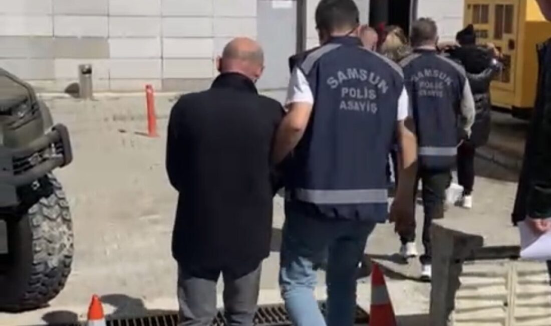 Samsun'da fuhuşla mücadele kapsamında gerçekleştirilen operasyonda Y.Ç., Ö.İ., Z.G., P.D.,