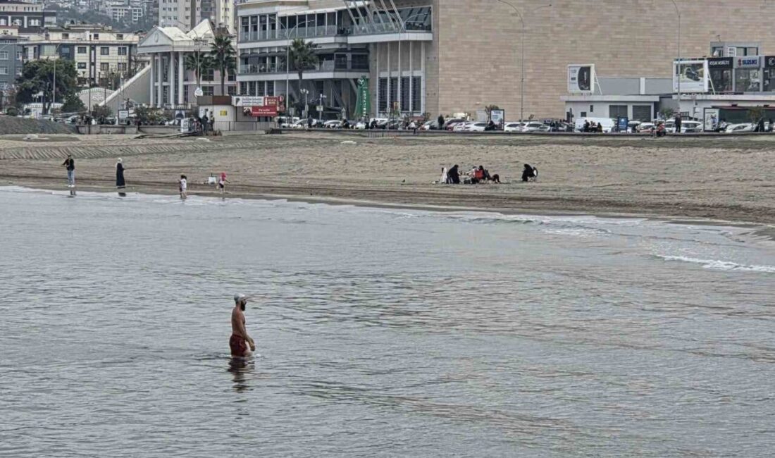 Samsun'da ekim ayının son günlerinde, mevsim normallerinin altında hava şartlarına