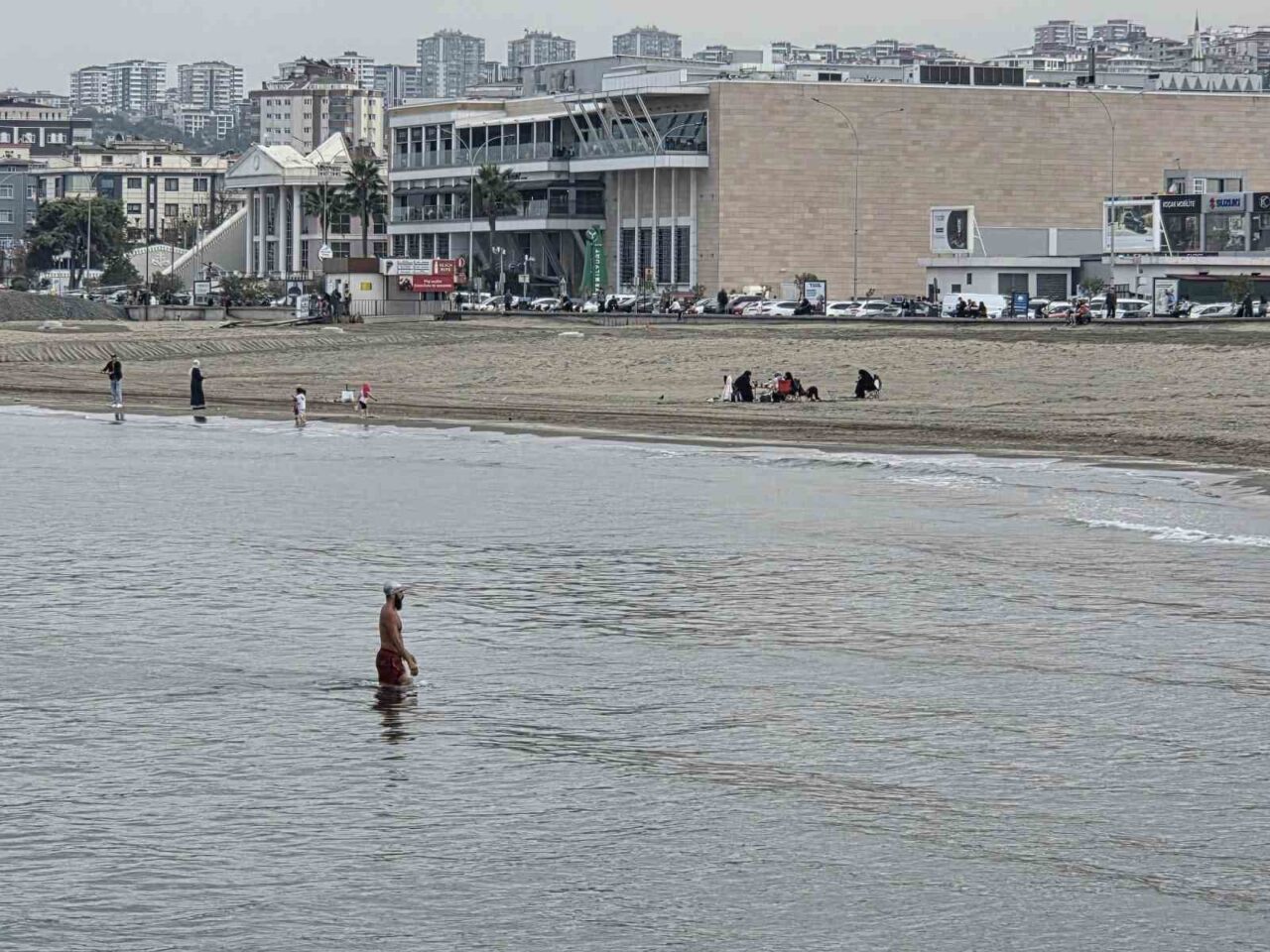 Samsun'da ekim ayının son günlerinde, mevsim normallerinin altında hava şartlarına