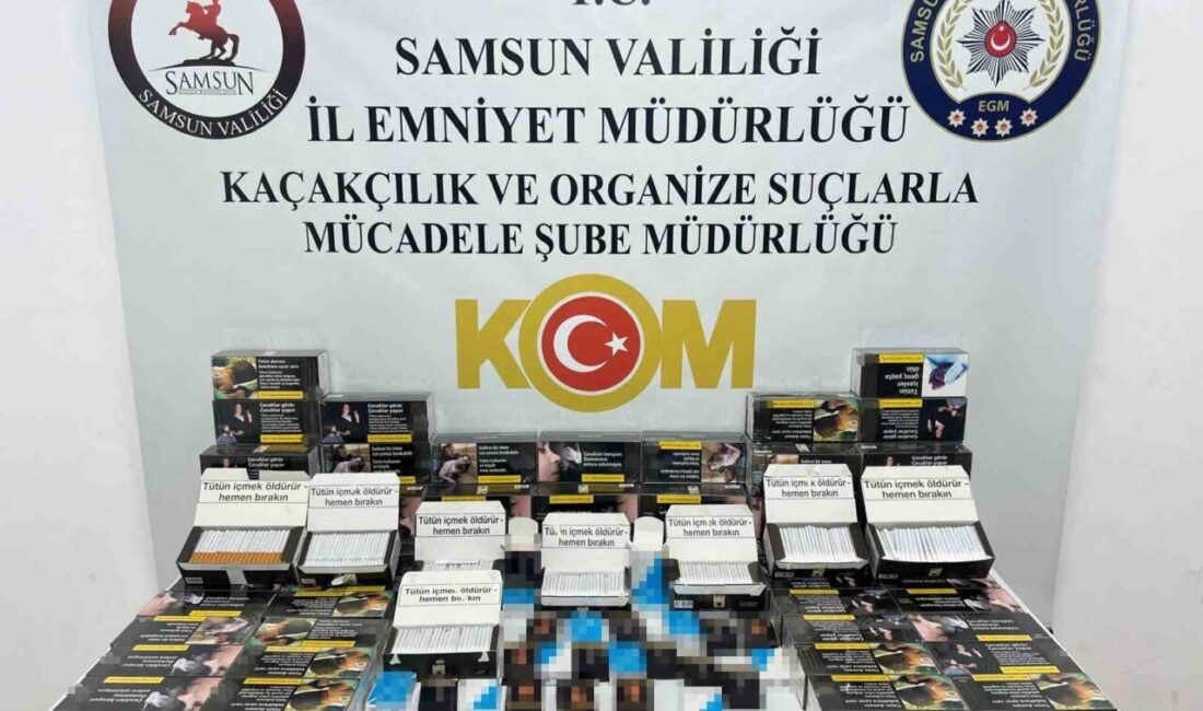 Samsun’da uyuşturucu ve kaçak ürünlere karşı iki ayrı operasyon düzenlendi Samsun'da, narkotik ekipleri tarafından gerçekleştirilen operasyonda 21 yaşındaki E.A.Ö., evinde