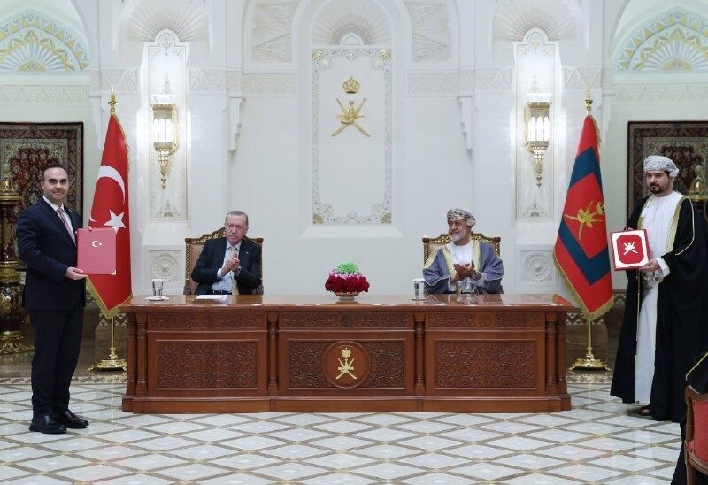 Sanayi ve Teknoloji Bakanı Mehmet Fatih Kacır, Umman'da Qais Mohammed