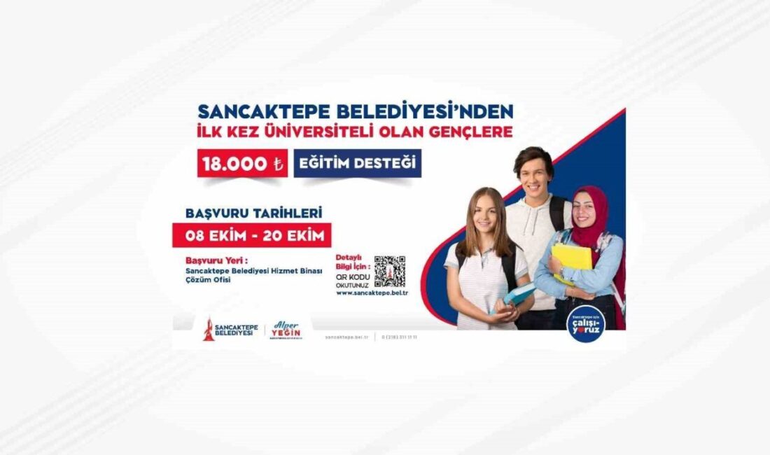 Sancaktepe Belediyesi, 2025 YKS'de üniversiteyi kazanan 17-22 yaş arası öğrencilere