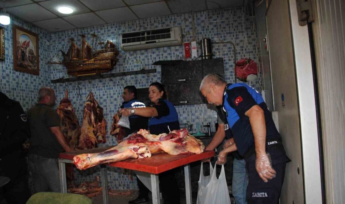 Şanlıurfa'da Zabıta ekipleri, Haliliye İlçe Tarım ve Orman Müdürlüğü ile