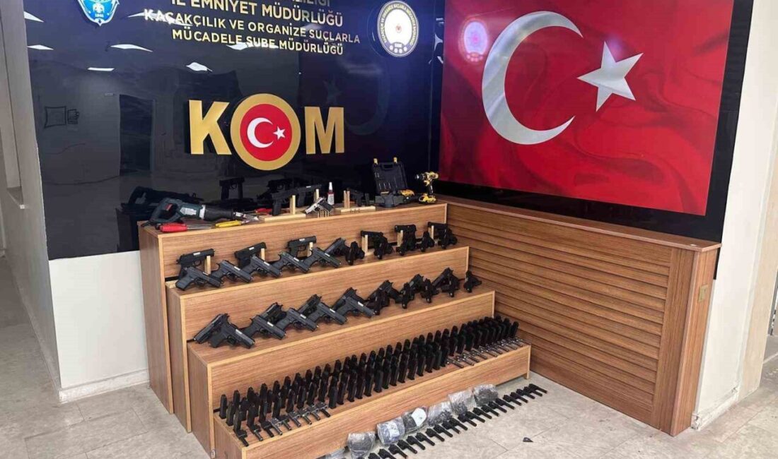 Şanlıurfa'nın Eyyübiye ilçesinde düzenlenen operasyonda 37 ruhsatsız silah ve çok