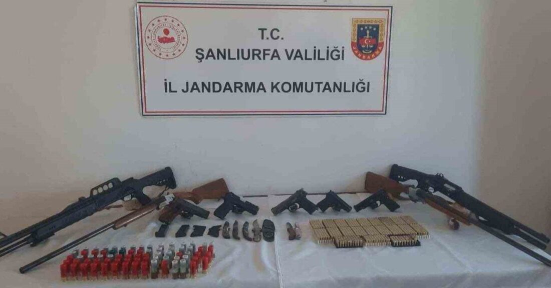 Şanlıurfa'da jandarma, bir düğün sırasında havaya ateş açan 4 kişiyi