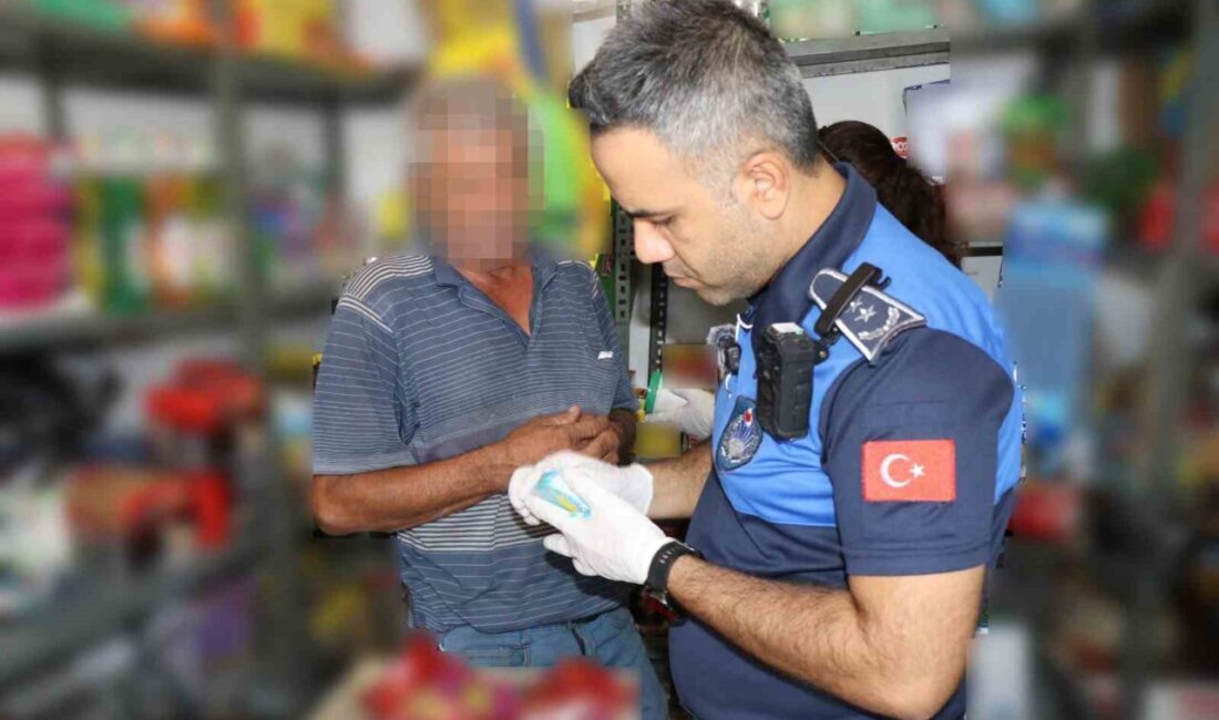 Şanlıurfa'nın Haliliye ilçesinde, zabıta ekipleri okul çevresinde yaptıkları denetimlerde son