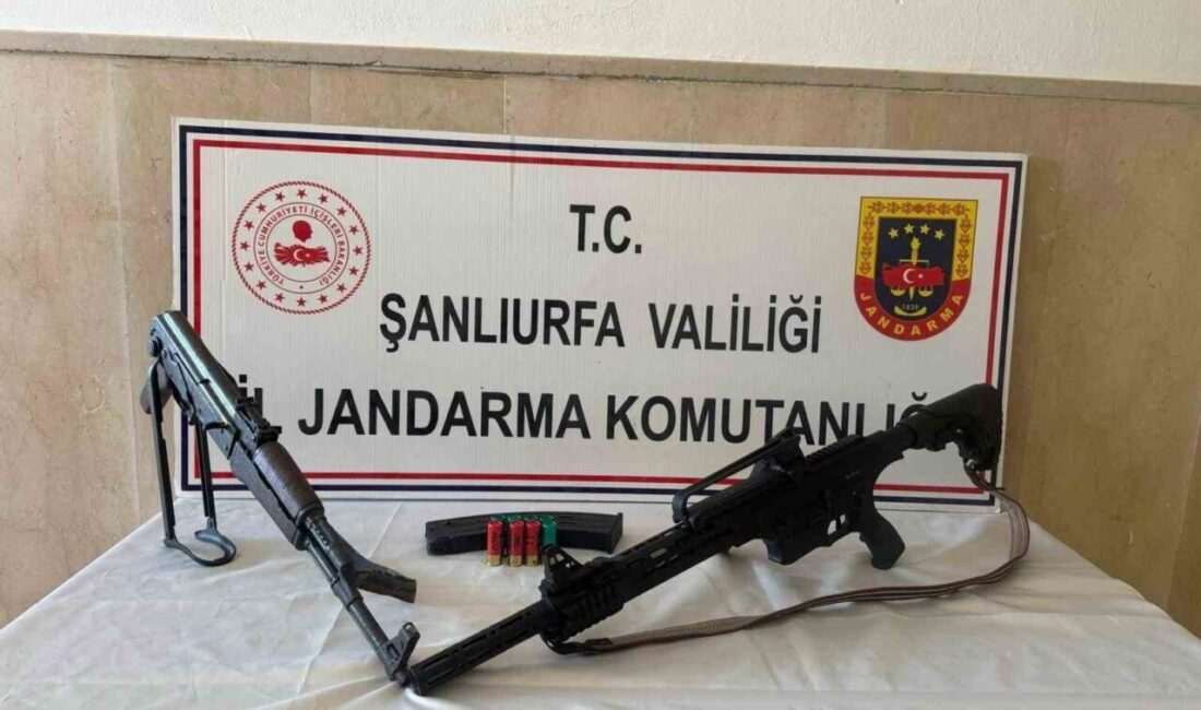 Şanlıurfa'da jandarma ekipleri, Siverek ve Viranşehir ilçelerinde gerçekleştirdiği operasyonlarda 3