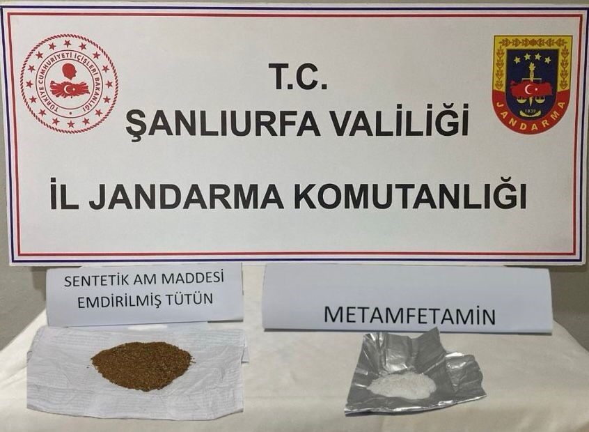 Şanlıurfa'da jandarma, narkotik suçlarla mücadelesi kapsamında Viranşehir, Eyyübiye, Halfeti ve