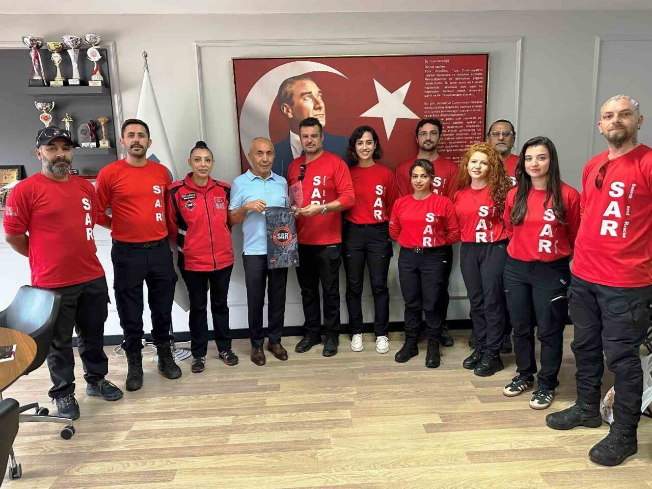 SAR Arama Kurtarma Acil Yardım Derneği Yönetim Kurulu Üyesi Tunç