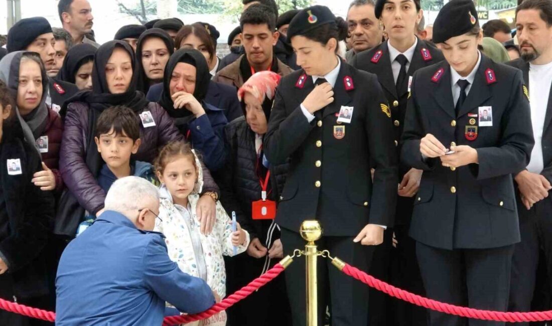 Sakarya'da görevdeyken geçirdiği trafik kazasında şehit düşen Jandarma Astsubay Tacettin