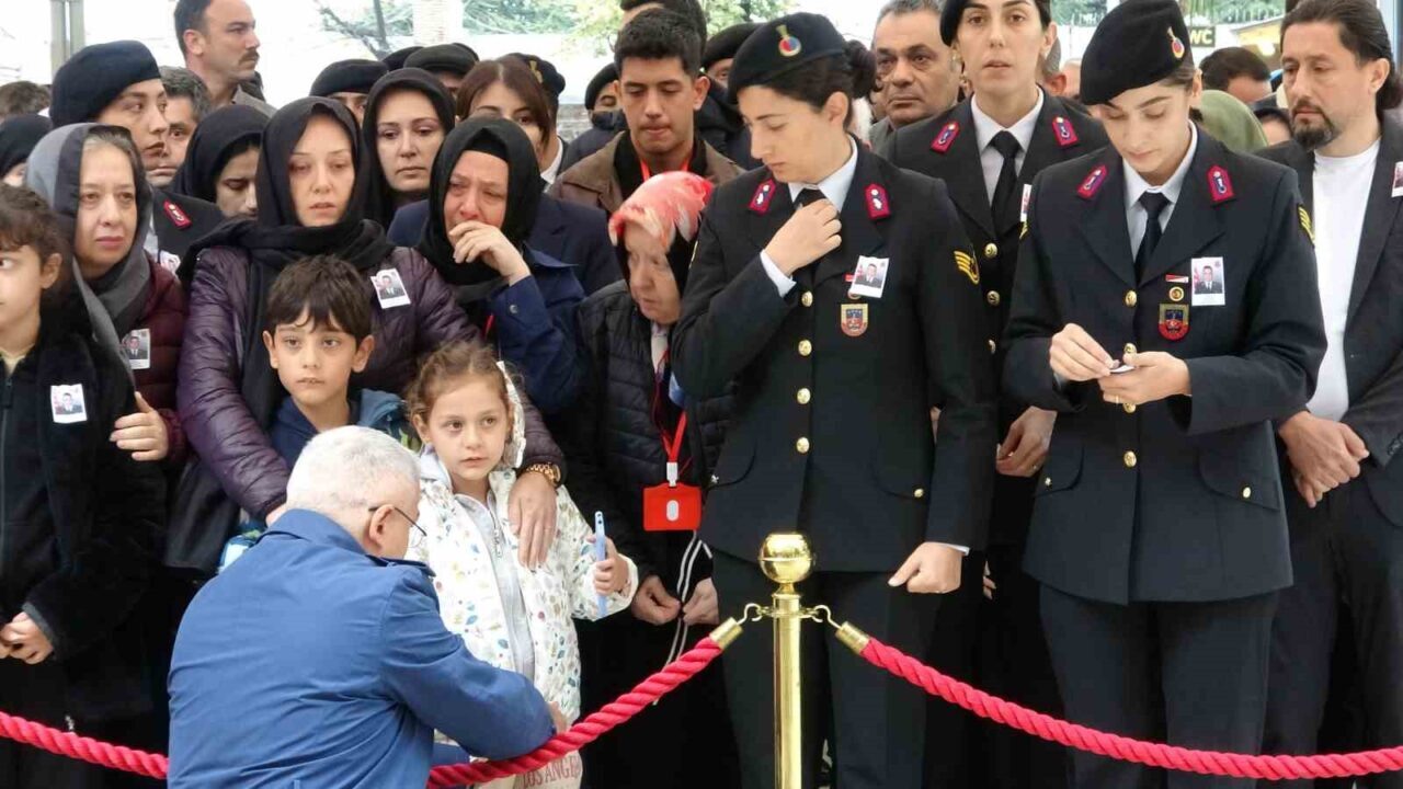 Sakarya'da görevdeyken geçirdiği trafik kazasında şehit düşen Jandarma Astsubay Tacettin
