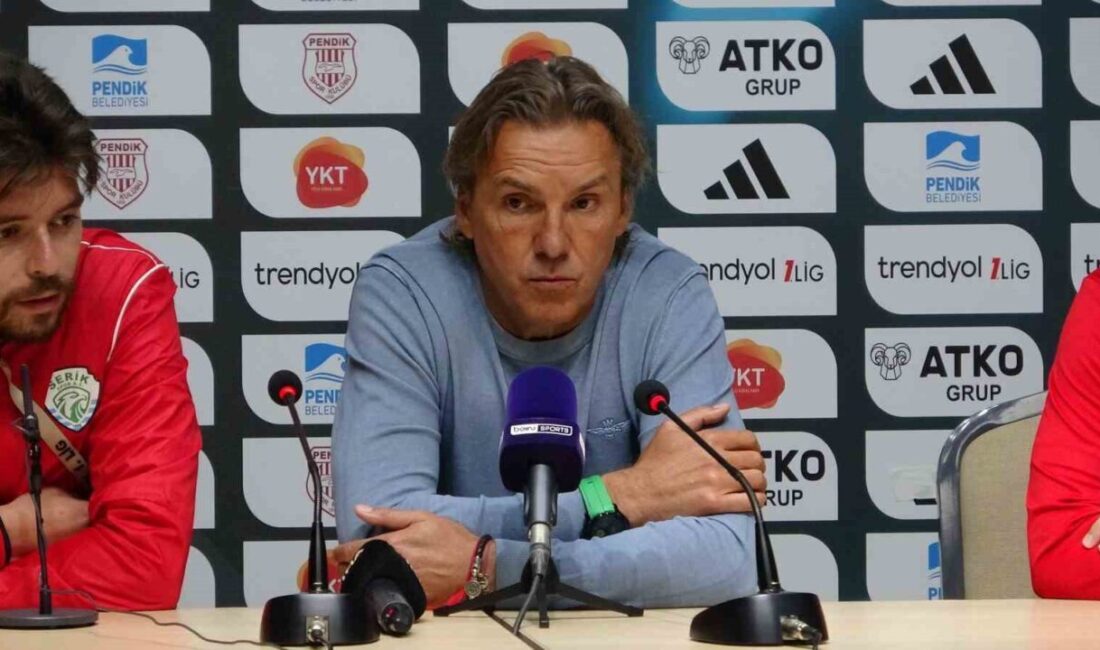 Serikspor, Trendyol 1. Lig'de Pendikspor'a 4-0 yenildi. Maç sonrası teknik