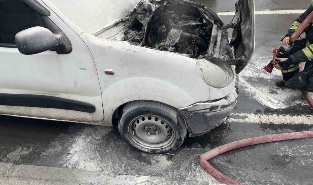 Tekirdağ'ın Kapaklı ilçesinde 34 RC 3433 plakalı otomobil, sefer halindeyken