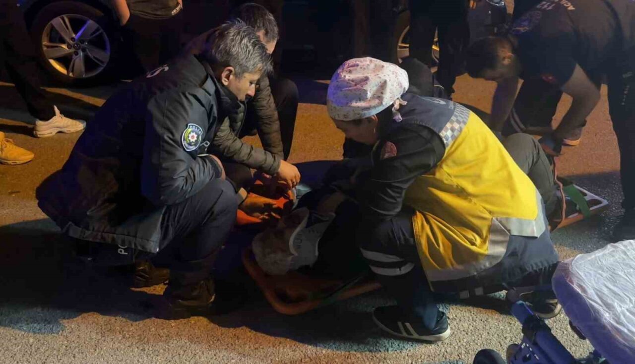 Samsun’un İlkadım ilçesinde motosikleti ile seyir halindeyken düşen 43 yaşındaki
