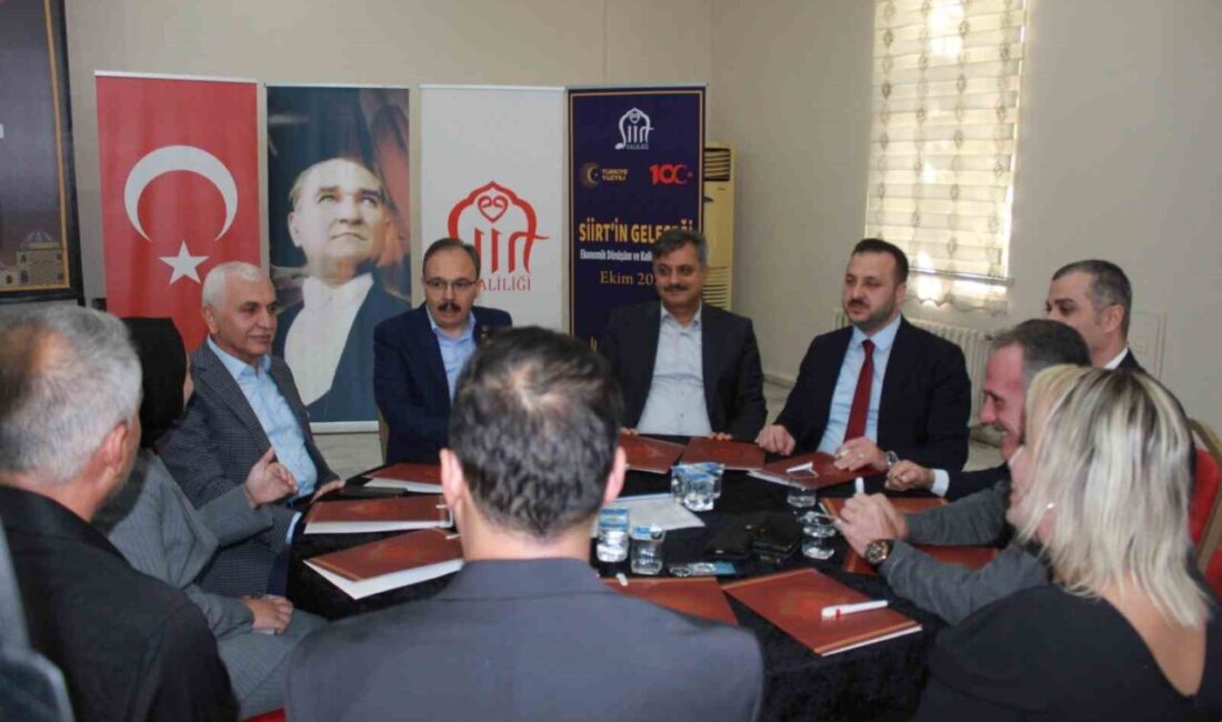 Siirt Valisi Kemal Kızılkaya, "Siirt’in Geleceği: Ekonomik Dönüşüm ve Kalkınma