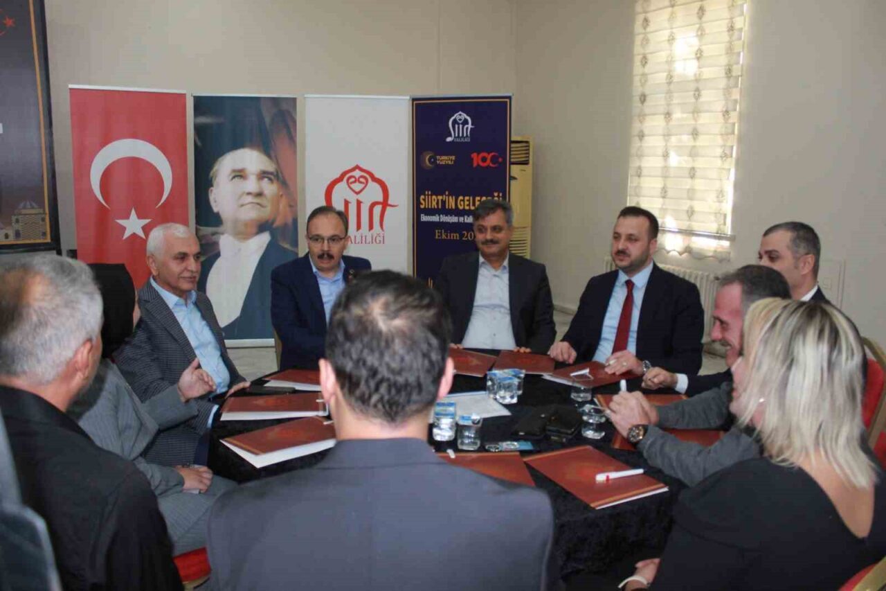 Siirt Valisi Kemal Kızılkaya, "Siirt’in Geleceği: Ekonomik Dönüşüm ve Kalkınma