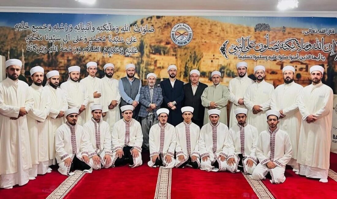 Siirt İl Müftülüğü'ne bağlı Basret Yatılı Kur’an Kursu'nda düzenlenen törende