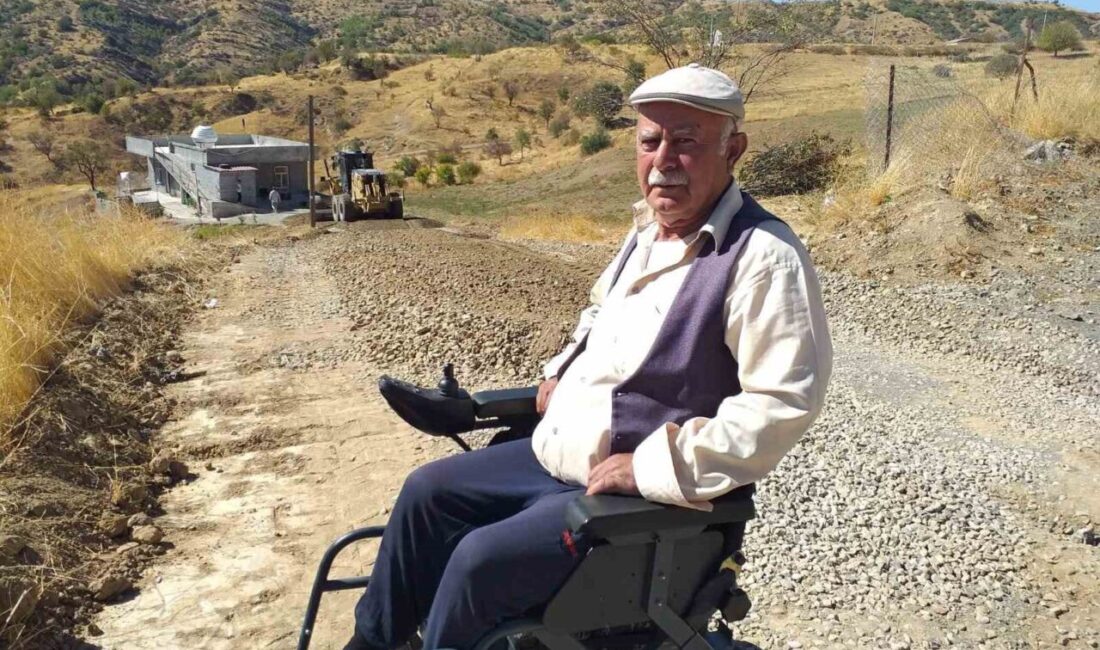 Siirt'in Baykan ilçesindeki Çelikli köyünde yaşayan engelli Mahfuz Baysal, bozuk