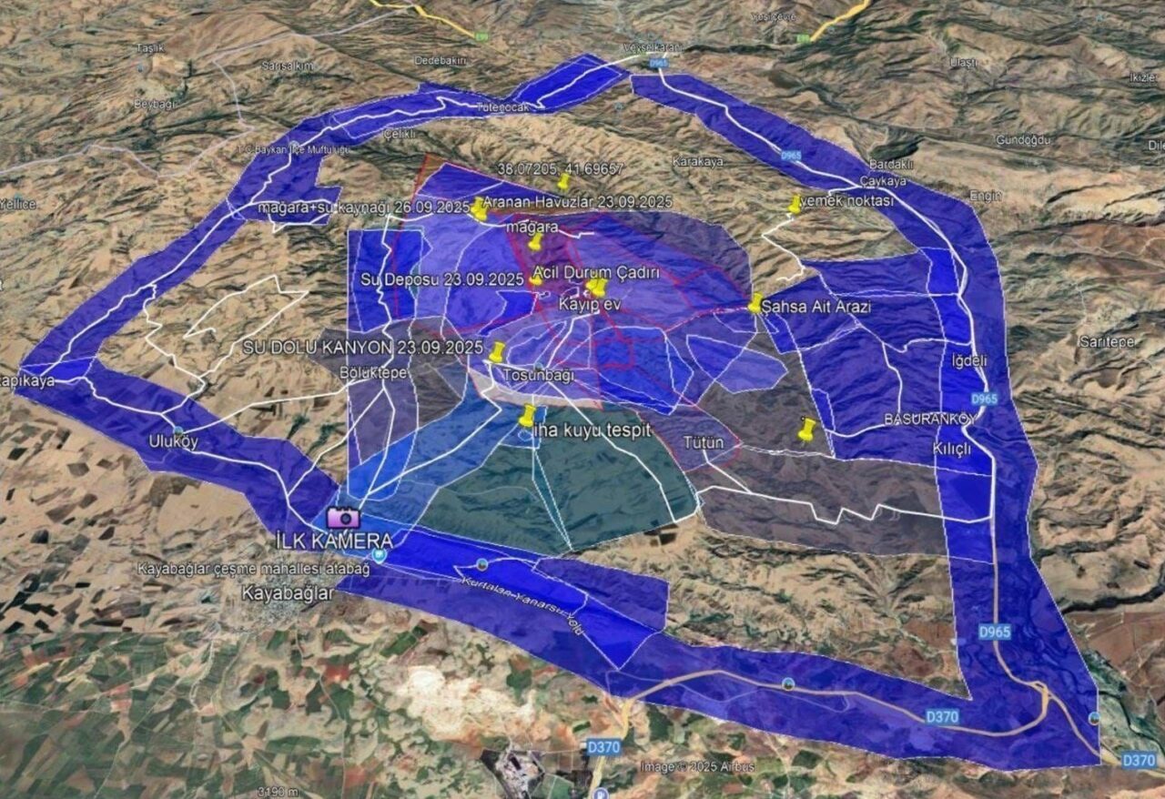 Siirt'in Kurtalan ilçesindeki Karabağ köyünde, 17 Eylül'de kaybolan Alzheimer hastası