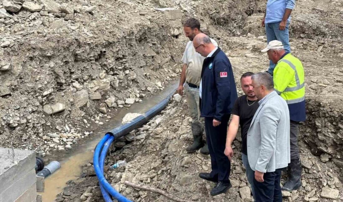 Sinop’ta İçme Suyu Projeleri Kapsamında 11 Köyde Çalışmalar Tüm Hızıyla Devam Ediyor Sinop'ta 11 köyü kapsayan içme suyu projeleri sürerken, Sinop İl
