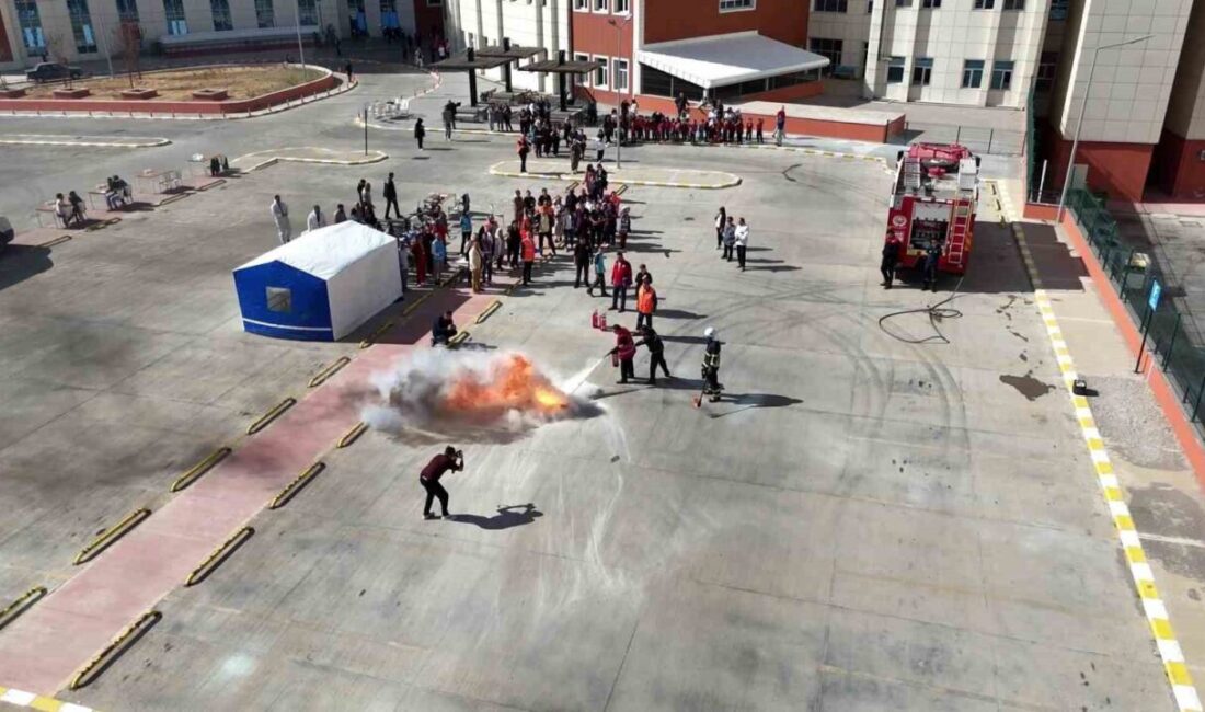 Sivas Numune Hastanesi, afetlere hazırlık amacıyla geniş ölçekli bir tatbikat