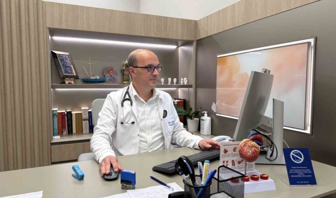 Acıbadem Fulya Hastanesi Kardiyoloji Bölümü'nden Uzm. Dr. Fahri Fatih Tipi,