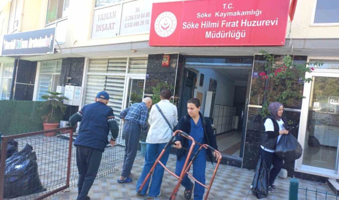 Söke Hilmi Fırat Huzurevi, 23 yıl sonra Yenicami Mahallesi'ndeki eski