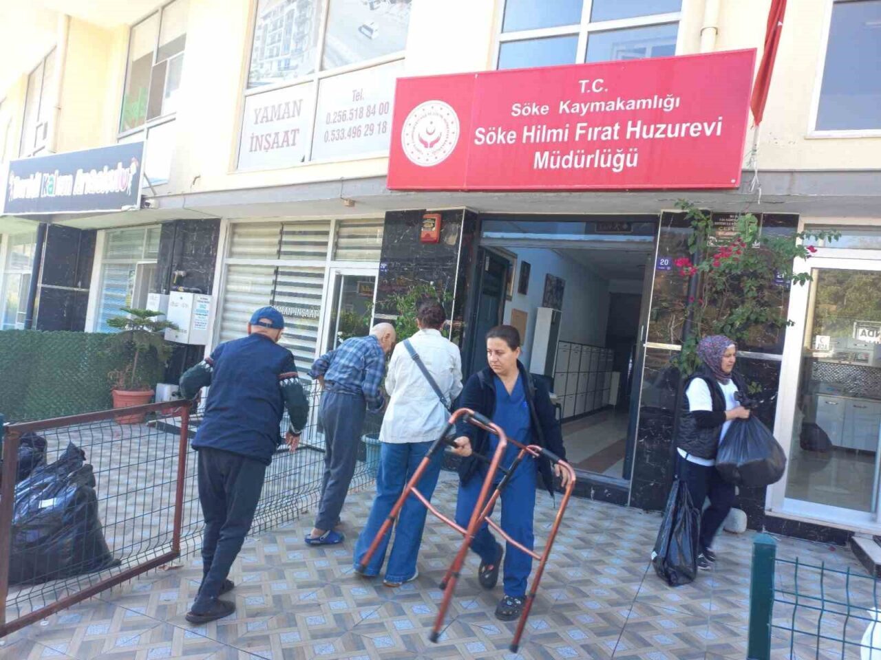 Söke Hilmi Fırat Huzurevi, 23 yıl sonra Yenicami Mahallesi'ndeki eski
