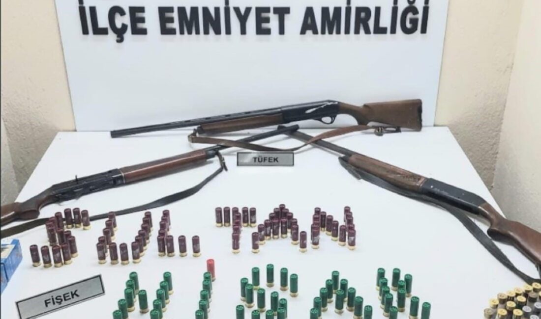 Aydın'ın Sultanhisar ilçesinde yapılan bir operasyonda ruhsatsız silah bulunduran M.İ.