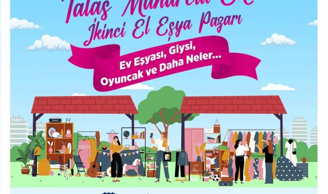 Talas Belediyesi, "Maharetli Eller Kadın Üretici Pazarı"na ek olarak "İkinci