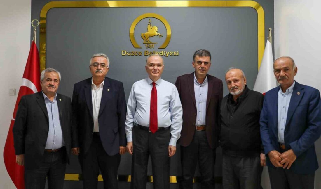 Düzce Belediye Başkanı Dr. Faruk Özlü, Düzce Ziraat Odası Başkanı